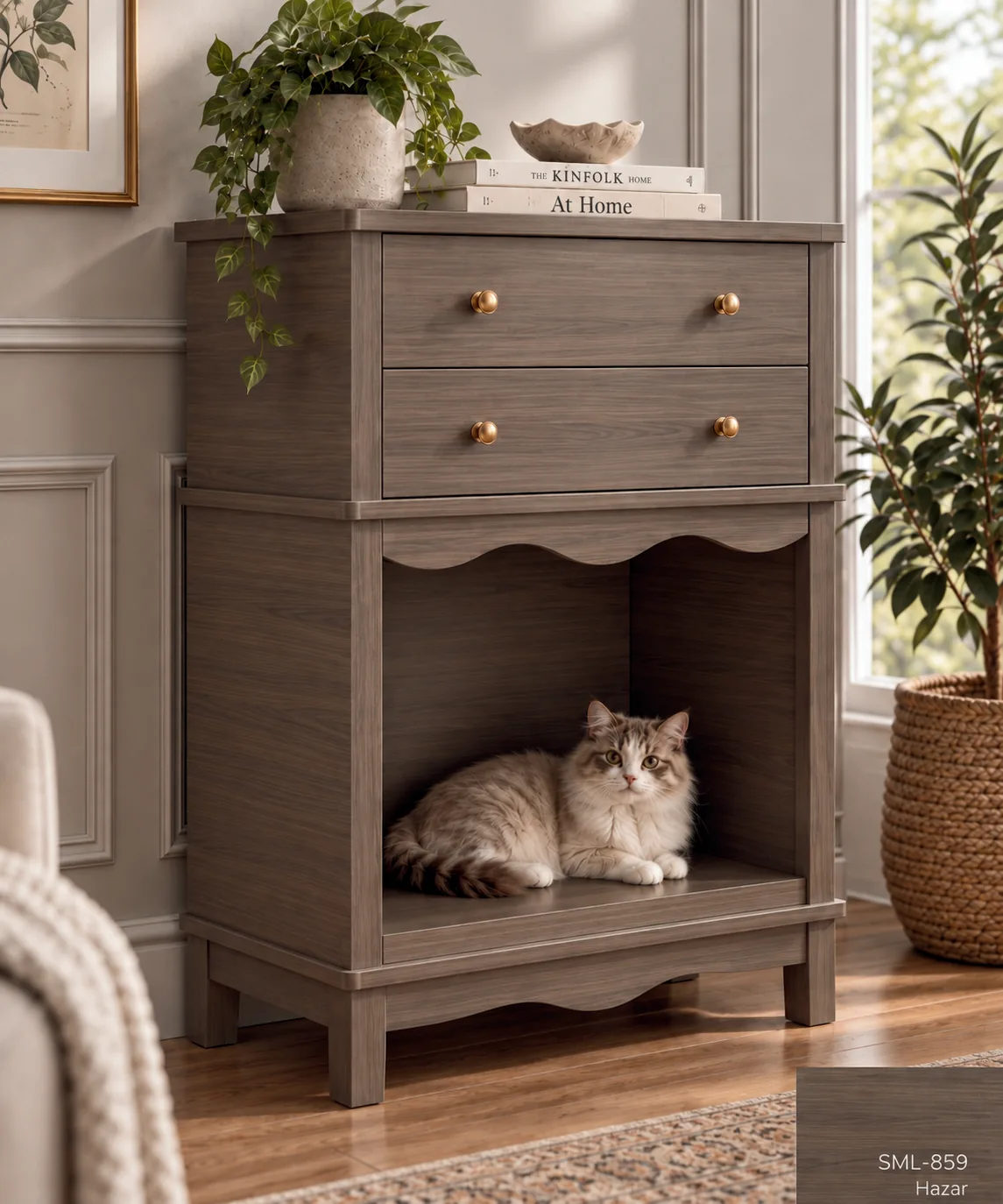 Kedi Evi & Çekmeceli Komodin — Pet Collection