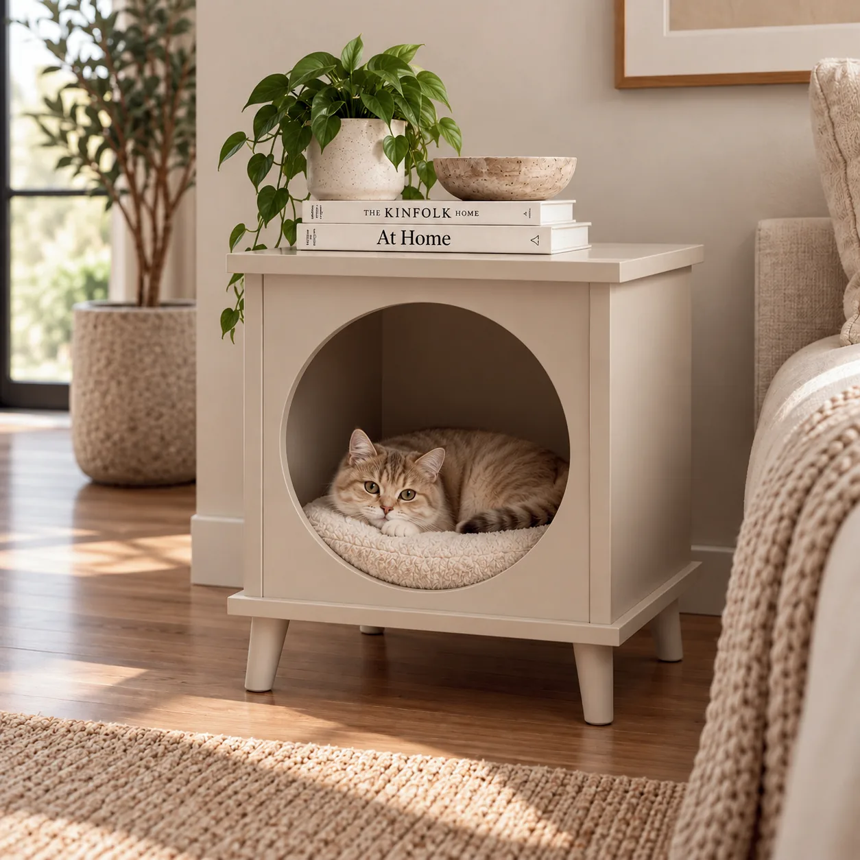 Dekoratif Kedi Evi