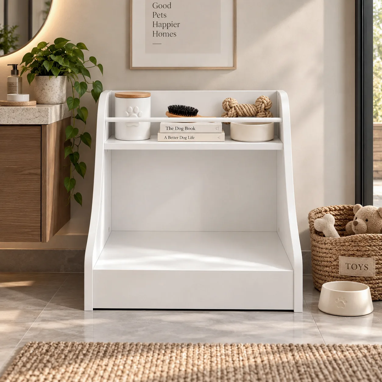 Dekoratif Ahşap Pet Yatağı — Pet Collection