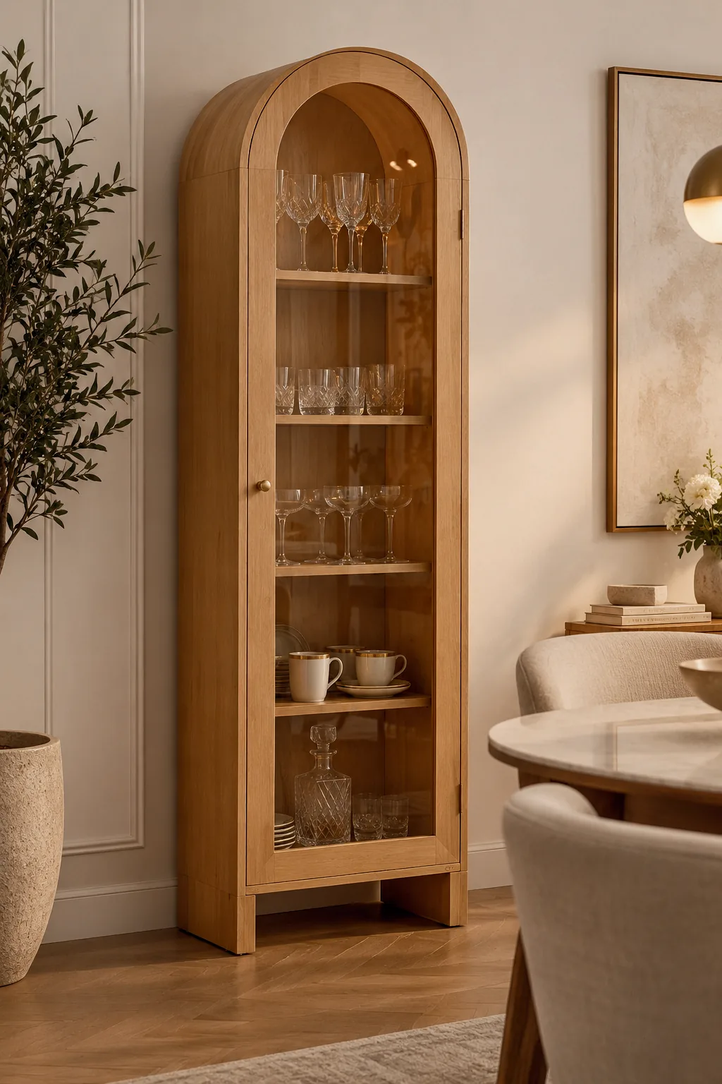Kemerli Dekoratif Vitrin — Oblavion Wood