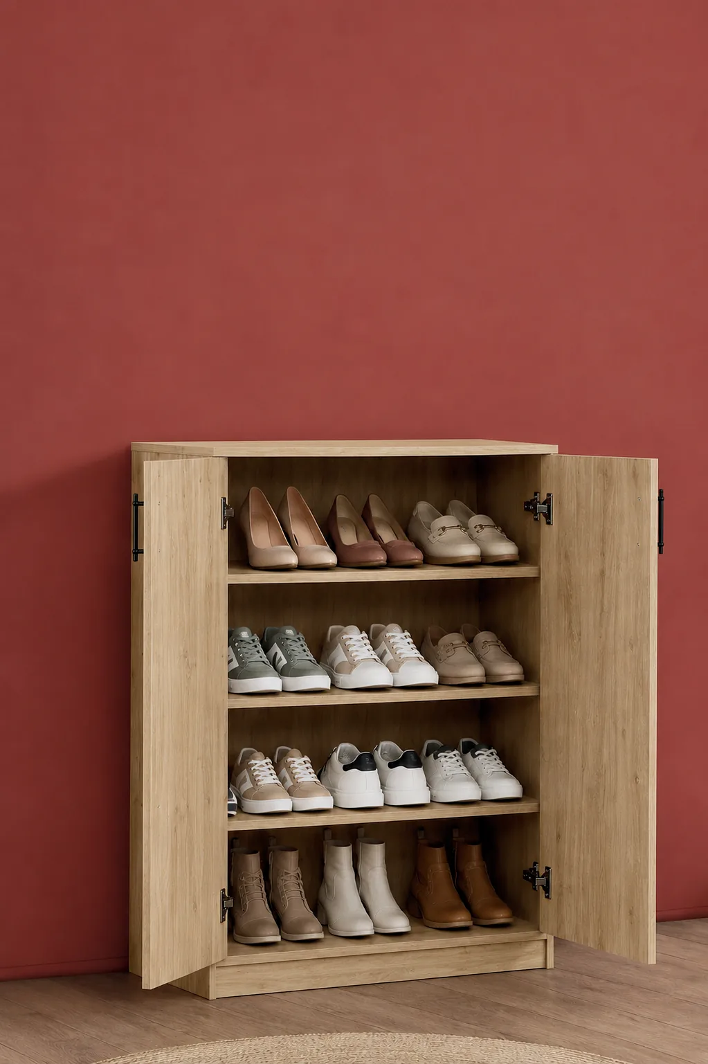 Çok Amaçlı Dekoratif Ayakkabı Dolabı — Oblavion Wood