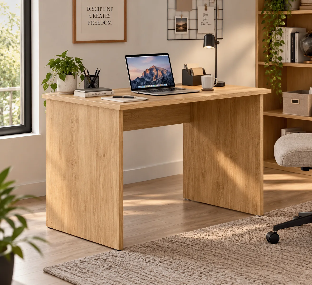 Minimal Çalışma Masası — Oblavion Wood