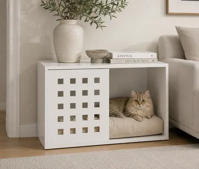 Dekoratif Kedi Evi & Yan Sehpa