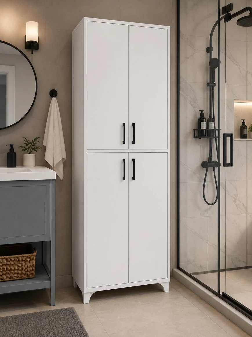 6 Bölmeli 4 Kapaklı Çok Amaçlı Dolap — Oblavion Wood